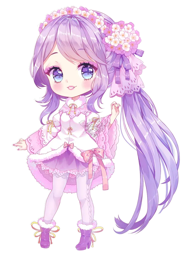 hình ảnh búp bê chibi 4