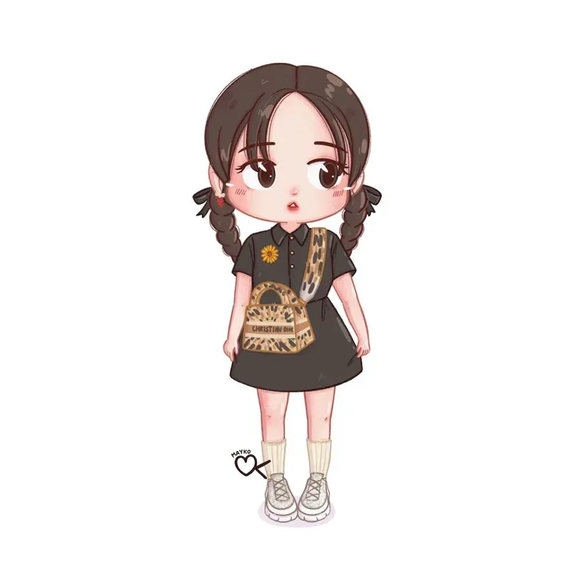 hình ảnh búp bê chibi 7