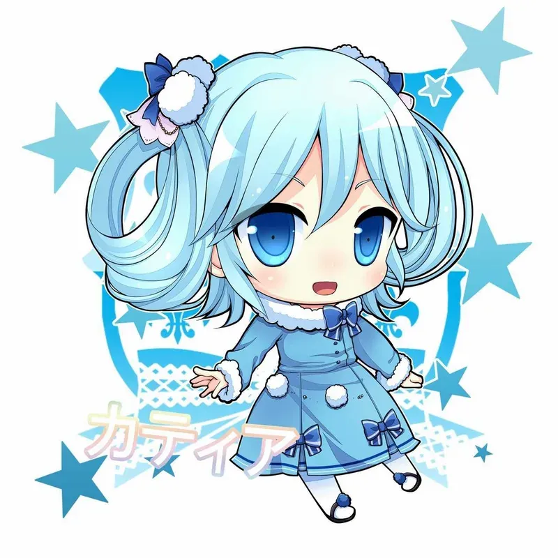 hình ảnh búp bê chibi 39