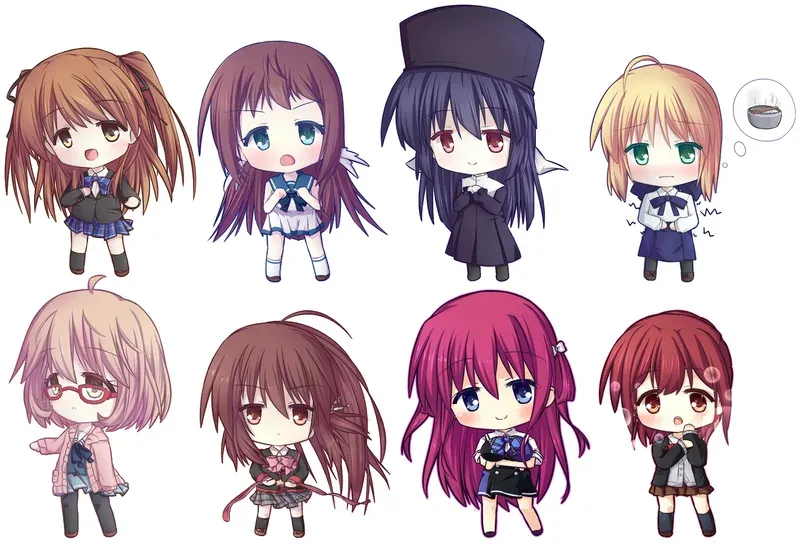 hình ảnh búp bê chibi 40