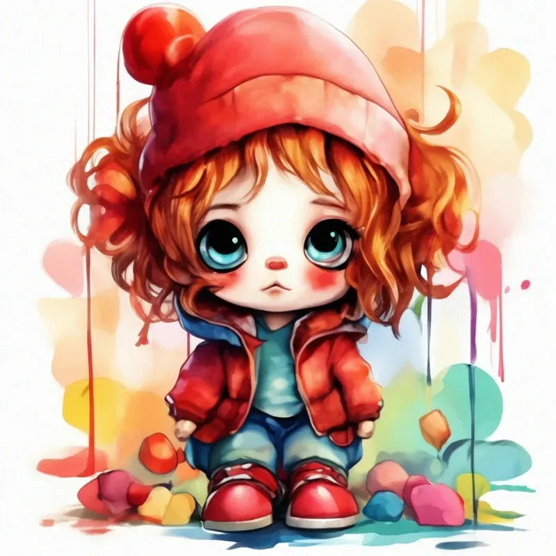 hình ảnh búp bê chibi 51