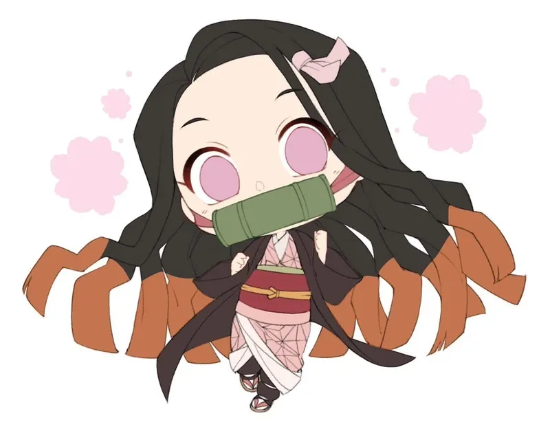 hình ảnh nezuko chibi 6