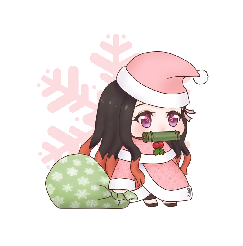 hình ảnh nezuko chibi 10