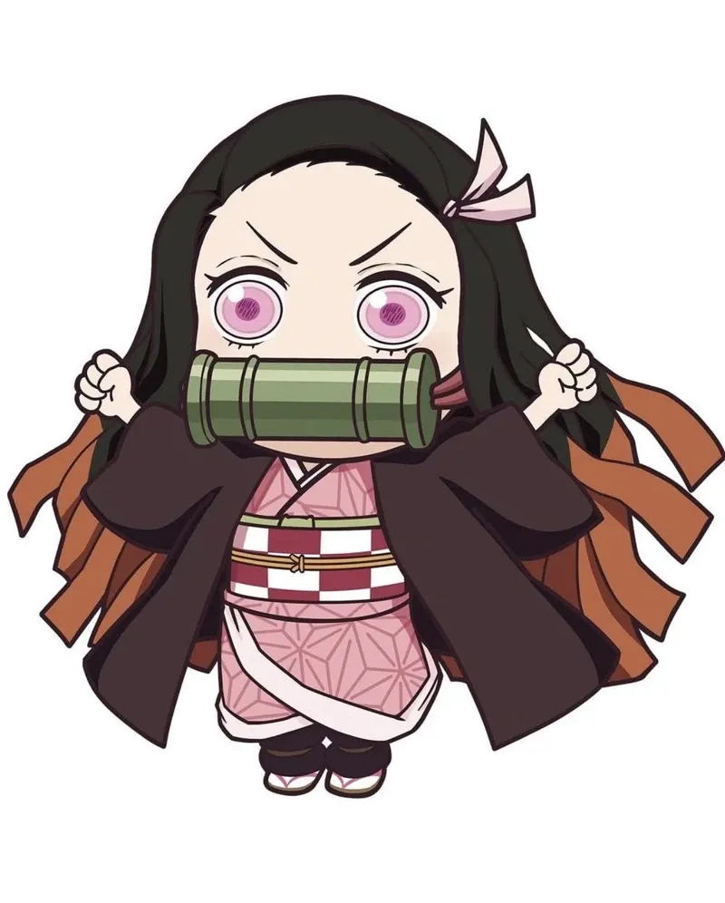 hình ảnh nezuko chibi 13