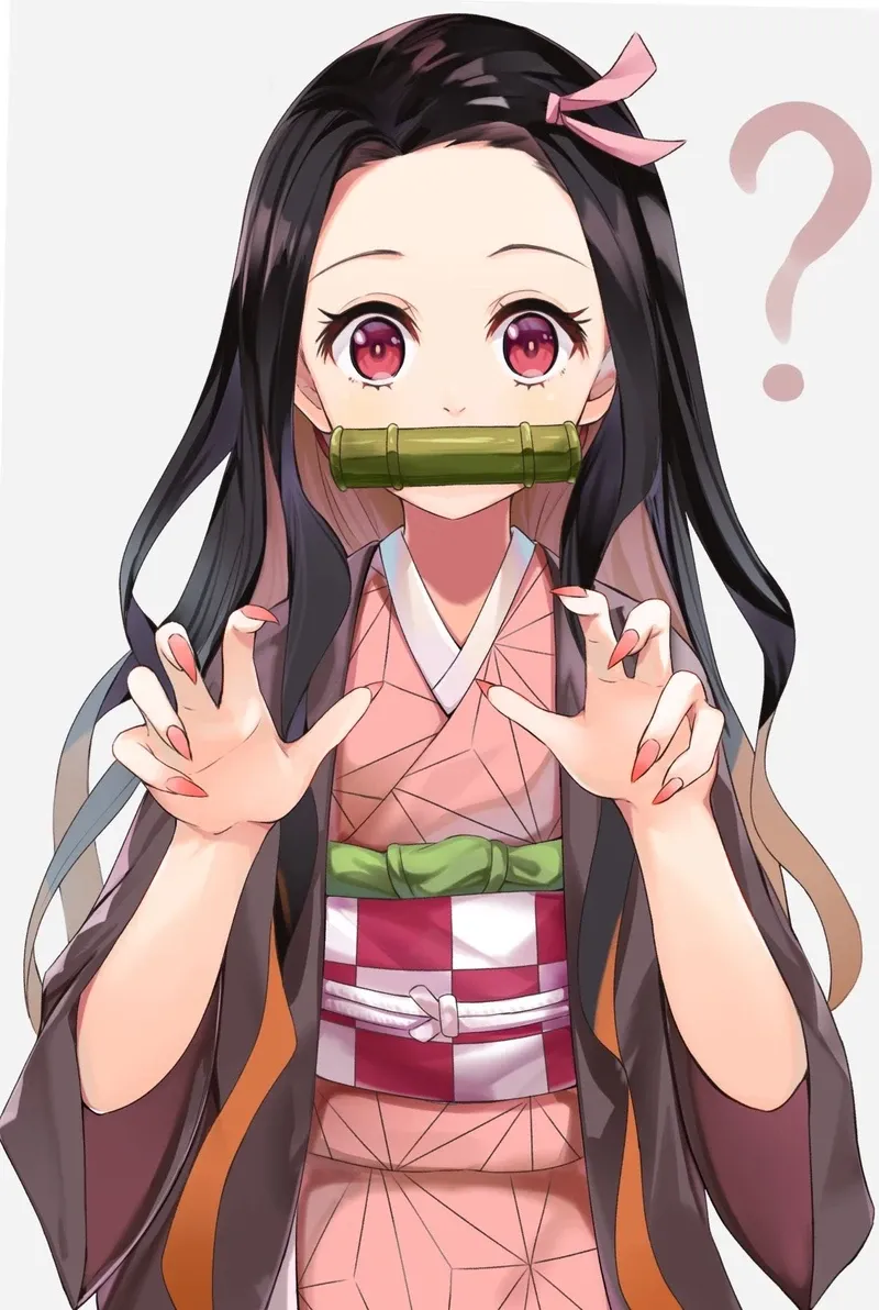 hình ảnh nezuko chibi 16