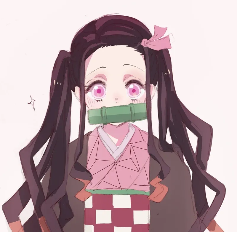 hình ảnh nezuko chibi 17