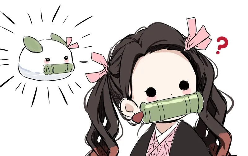 hình ảnh nezuko chibi 23