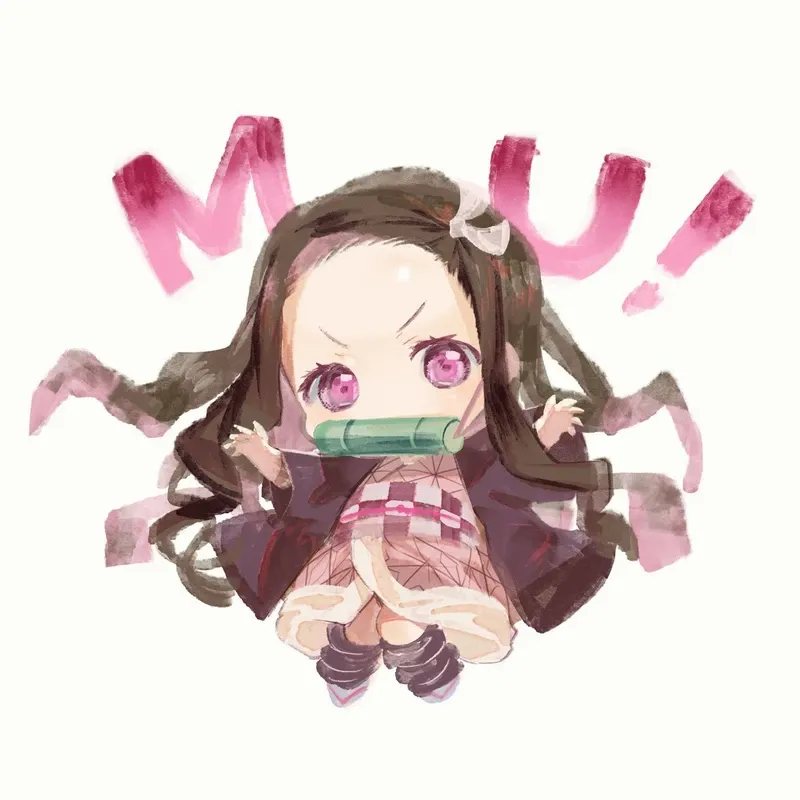 hình ảnh nezuko chibi 24