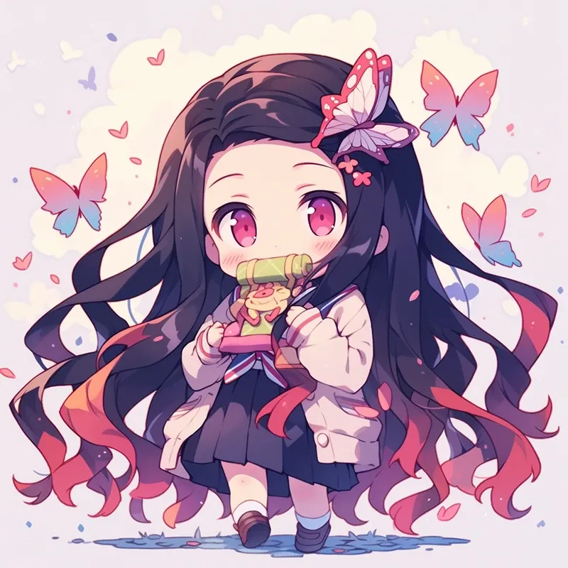 hình ảnh nezuko chibi 29