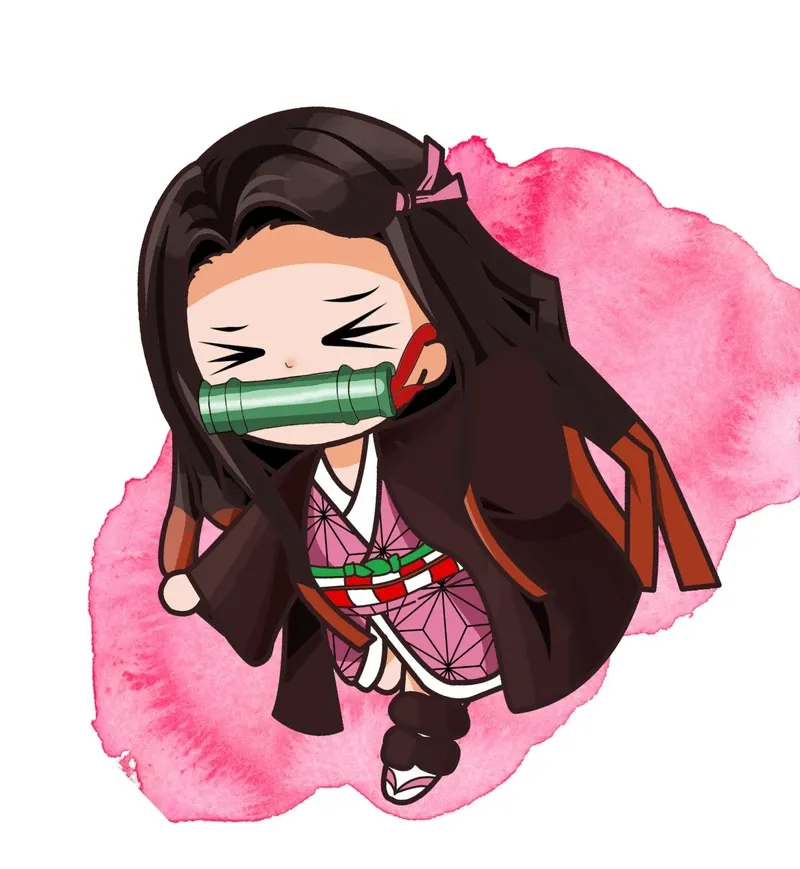 hình ảnh nezuko chibi 33