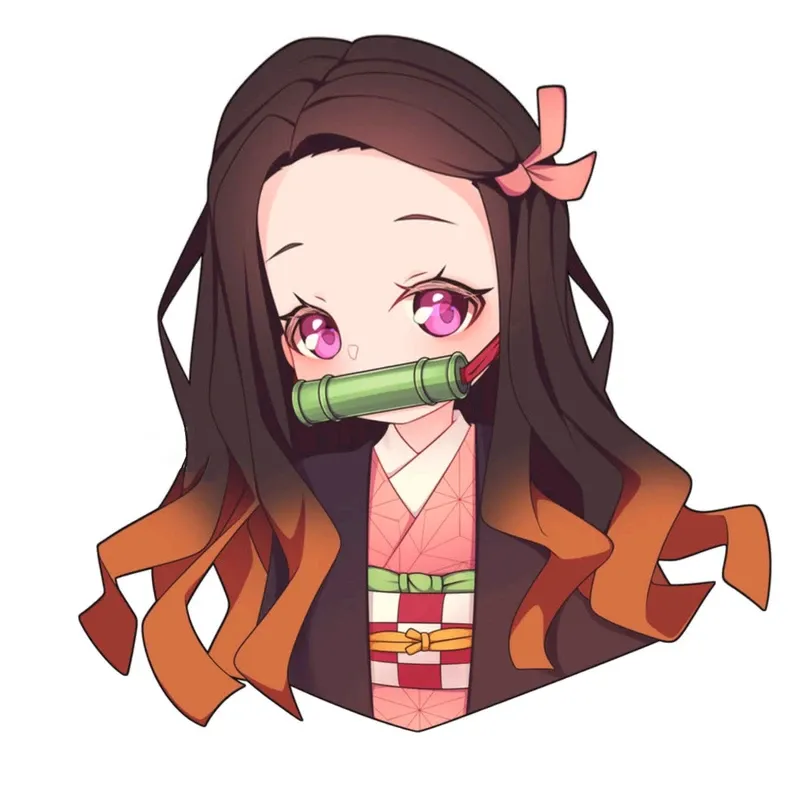 hình ảnh nezuko chibi 34