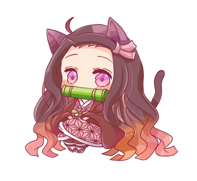 hình ảnh nezuko chibi 35