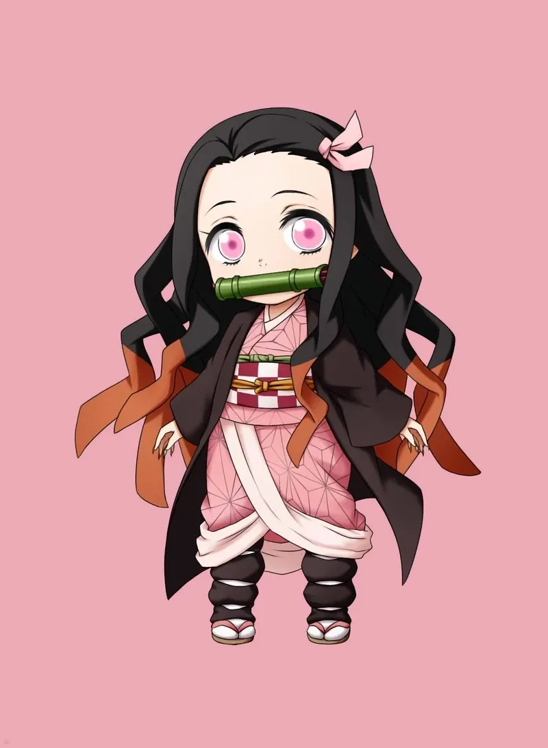 hình ảnh nezuko chibi 38