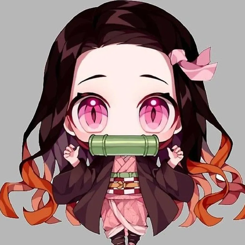 hình ảnh nezuko chibi 50