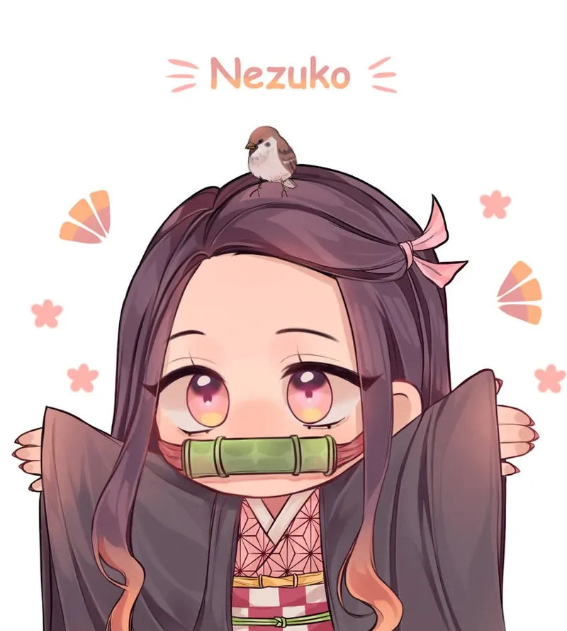 hình ảnh nezuko chibi 53