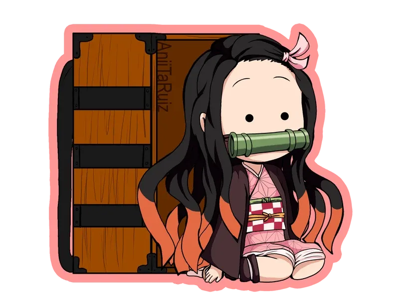 hình ảnh nezuko chibi 54