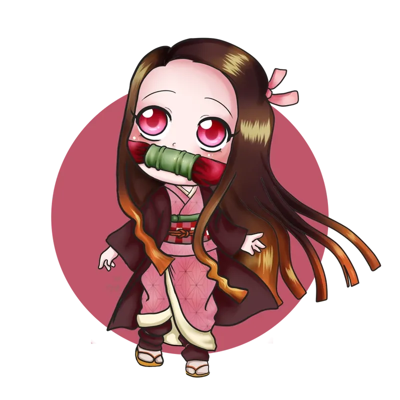 hình ảnh nezuko chibi 55