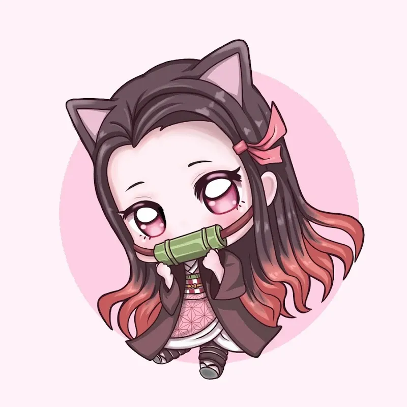 hình ảnh nezuko chibi 62