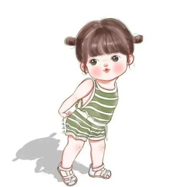 hình chibi em bé dễ thương 50