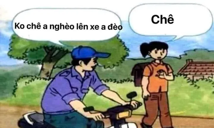 meme chê 40