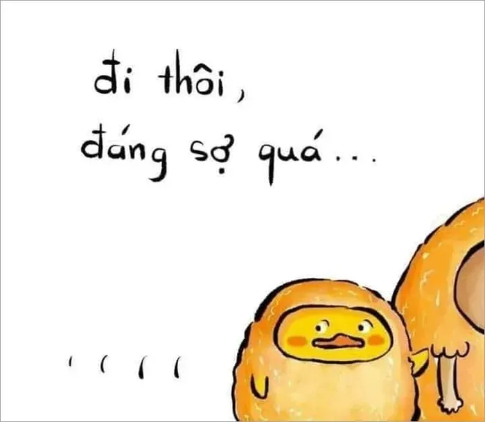 meme sợ hãi 14