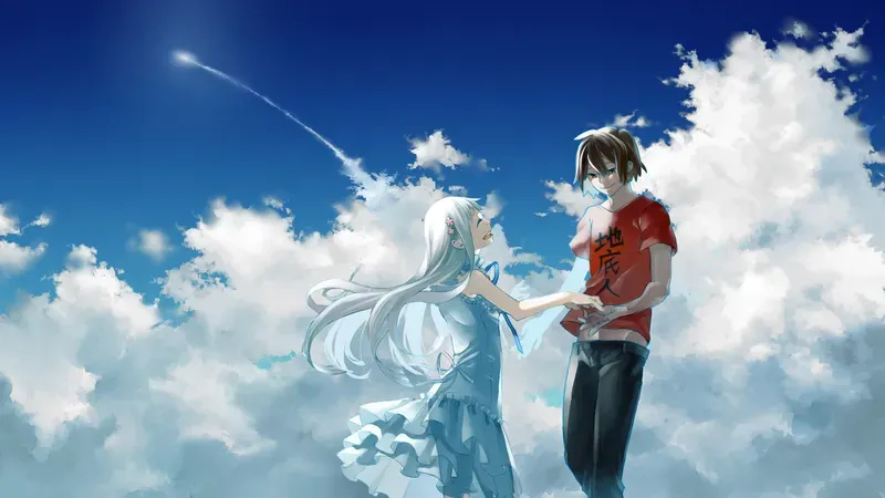 Hình nền anime tình cảm lãng mạn 2