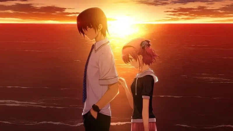 Hình nền anime tình cảm lãng mạn 15