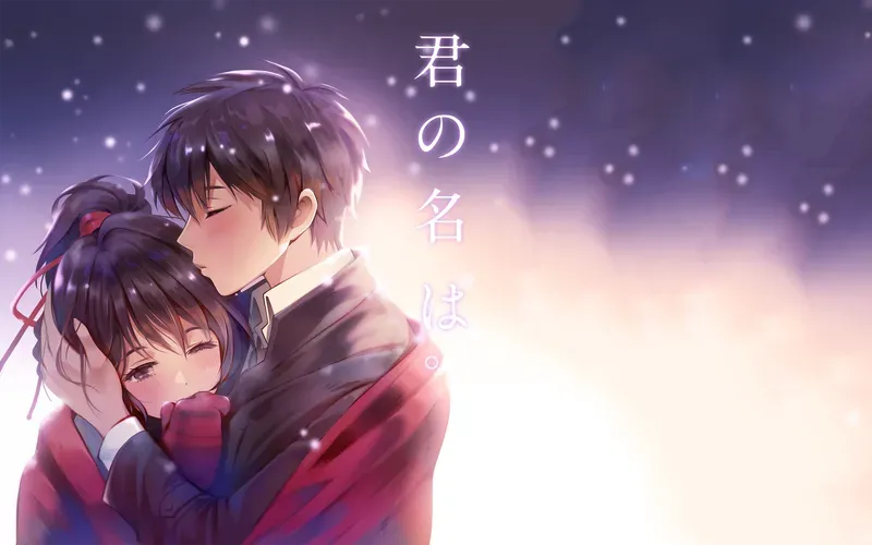 Hình nền anime tình cảm lãng mạn 16