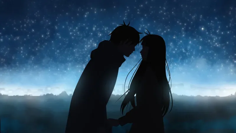 Hình nền anime tình cảm lãng mạn 24