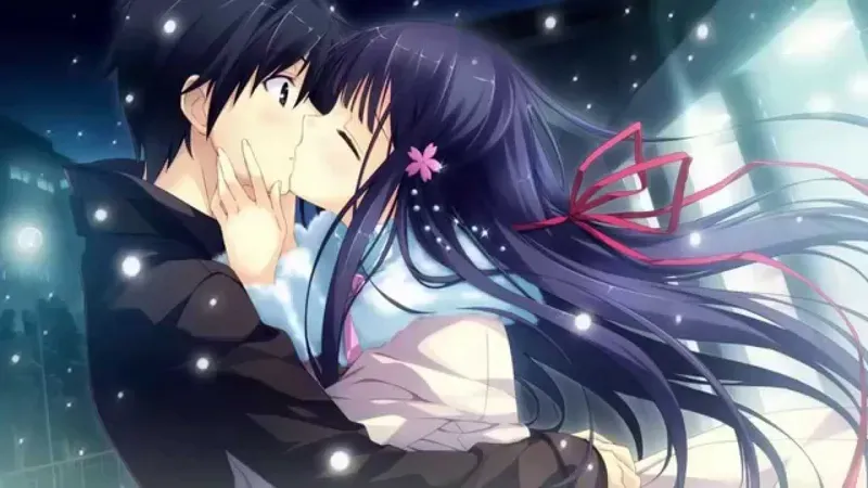 Hình nền anime tình cảm lãng mạn 32