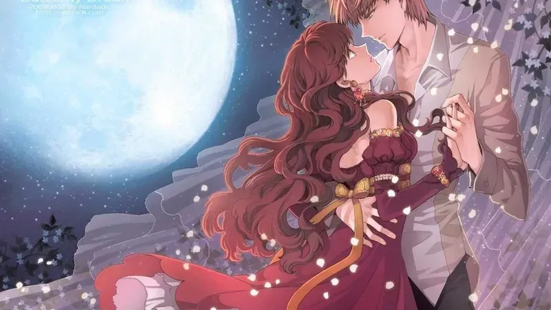 Hình nền anime tình cảm lãng mạn 35