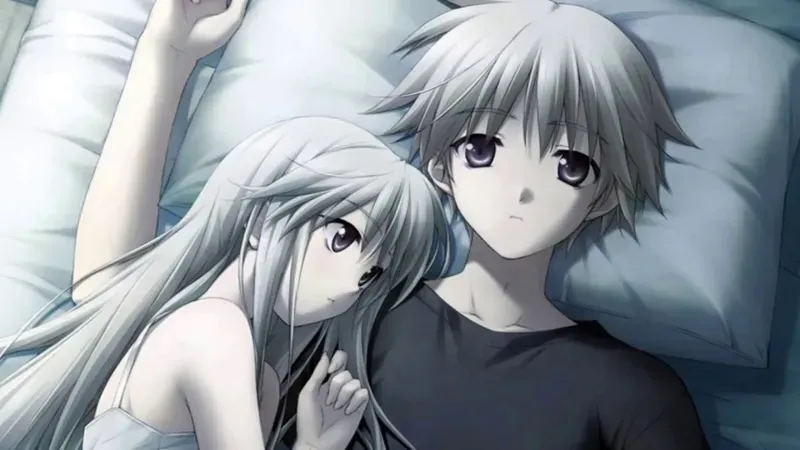 Hình nền anime tình cảm lãng mạn 41