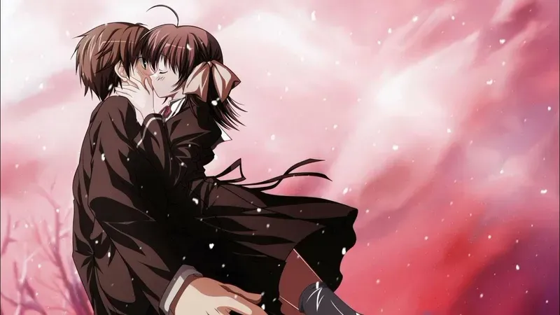 Hình nền anime tình cảm lãng mạn 42