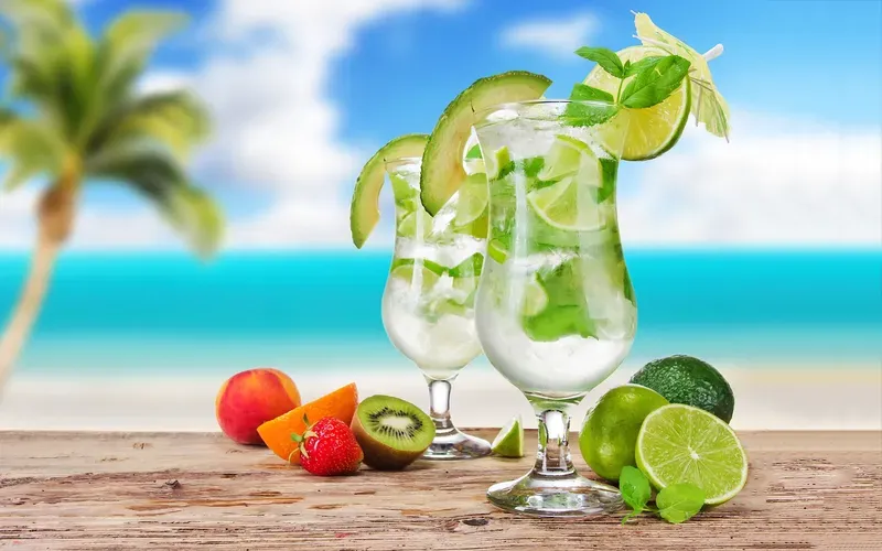 Hình nền đồ uống mùa hè 36
