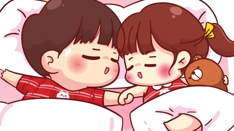 Lựa chọn hình cặp đôi yêu nhau anime cute cho tình yêu