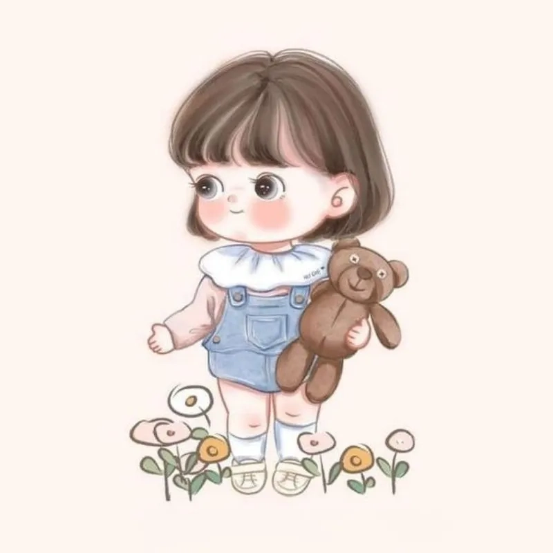 Chiêm ngưỡng hình chibi nữ cute siêu dễ thương