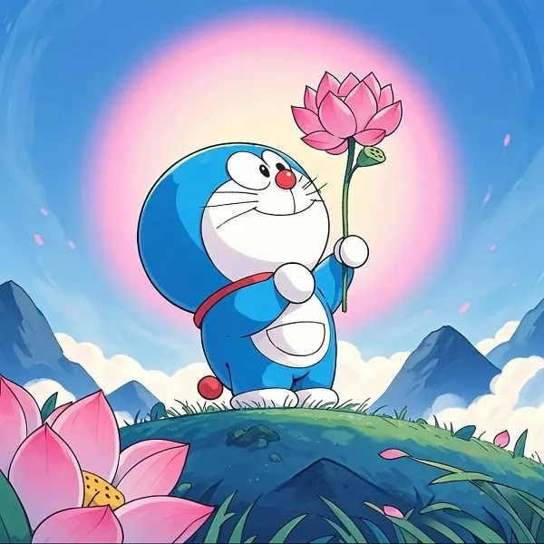 Ảnh nền điện thoại Doraemon đẹp hút mắt