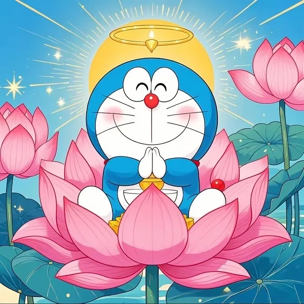 Doraemon hình nền điện thoại dành cho tín đồ yêu mèo máy