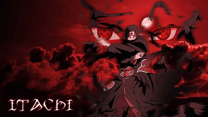 Hình nền Itachi cute phù hợp cho các fan anime