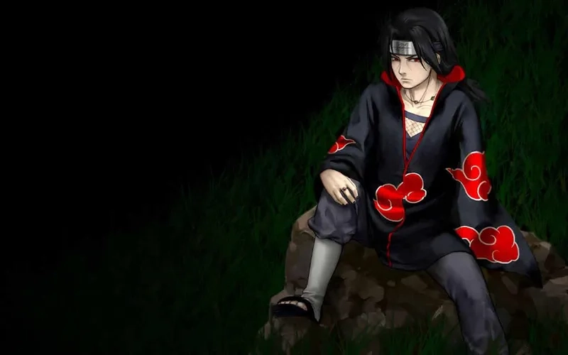 Hình Itachi cuốn hút và phù hợp làm hình nền cá nhân