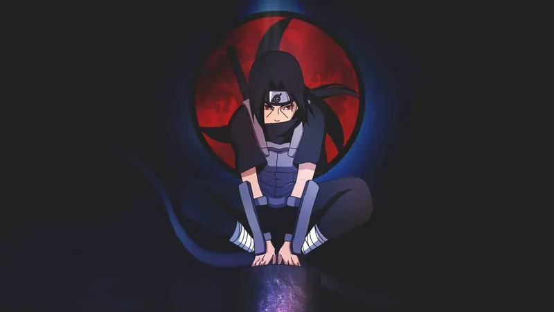 Hinh anh Itachi được nhiều người chia sẻ trên mạng xã hội