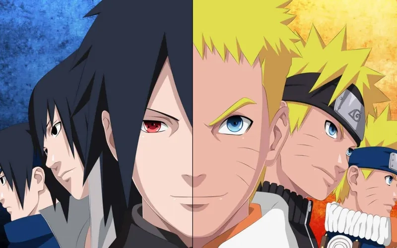 Hình hình naruto chibi cực dễ thương phù hợp ảnh bìa