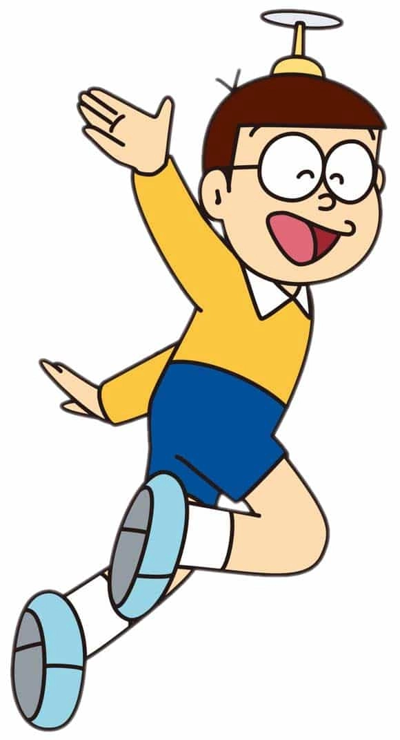 Hình ảnh doremon và nobita cute tạo nên sự kết hợp tuyệt vời