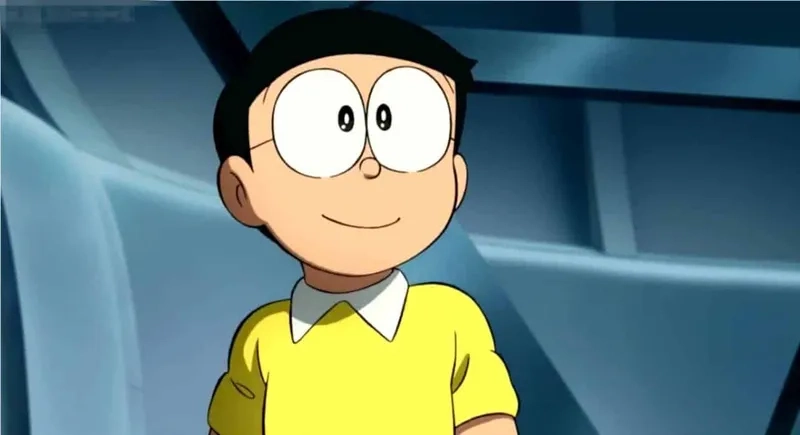 Sự kết hợp hoàn hảo giữa hình nobita xuka dễ thương