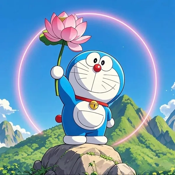 Hình nền Doraemon cho điện thoại thêm phong cách