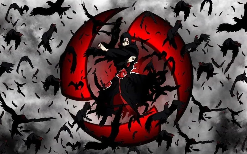 Hình nền động Itachi độc đáo mang đậm phong cách anime