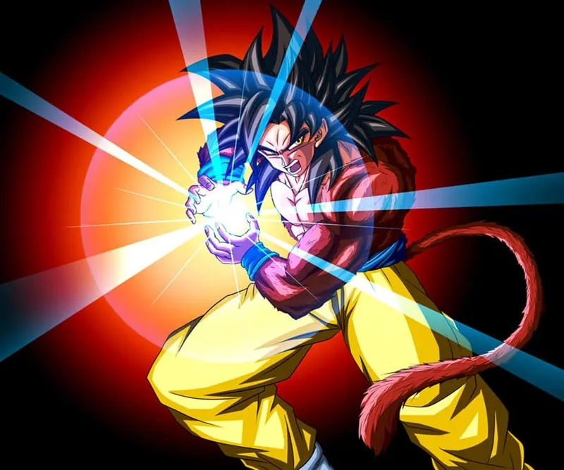 Thay đổi phong cách với ảnh nền goku ngầu đầy ấn tượng