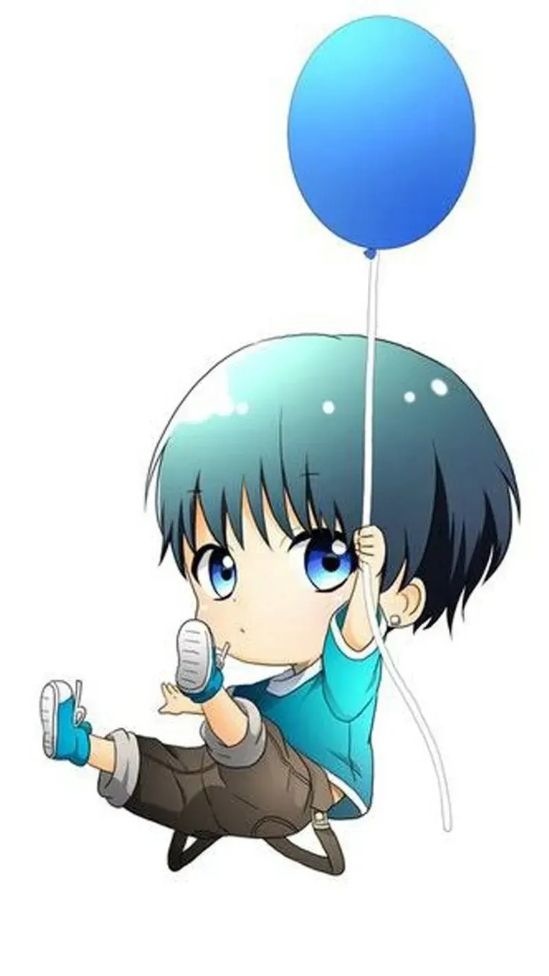 Hình ảnh anime chibi cute nam phù hợp làm ảnh đại diện