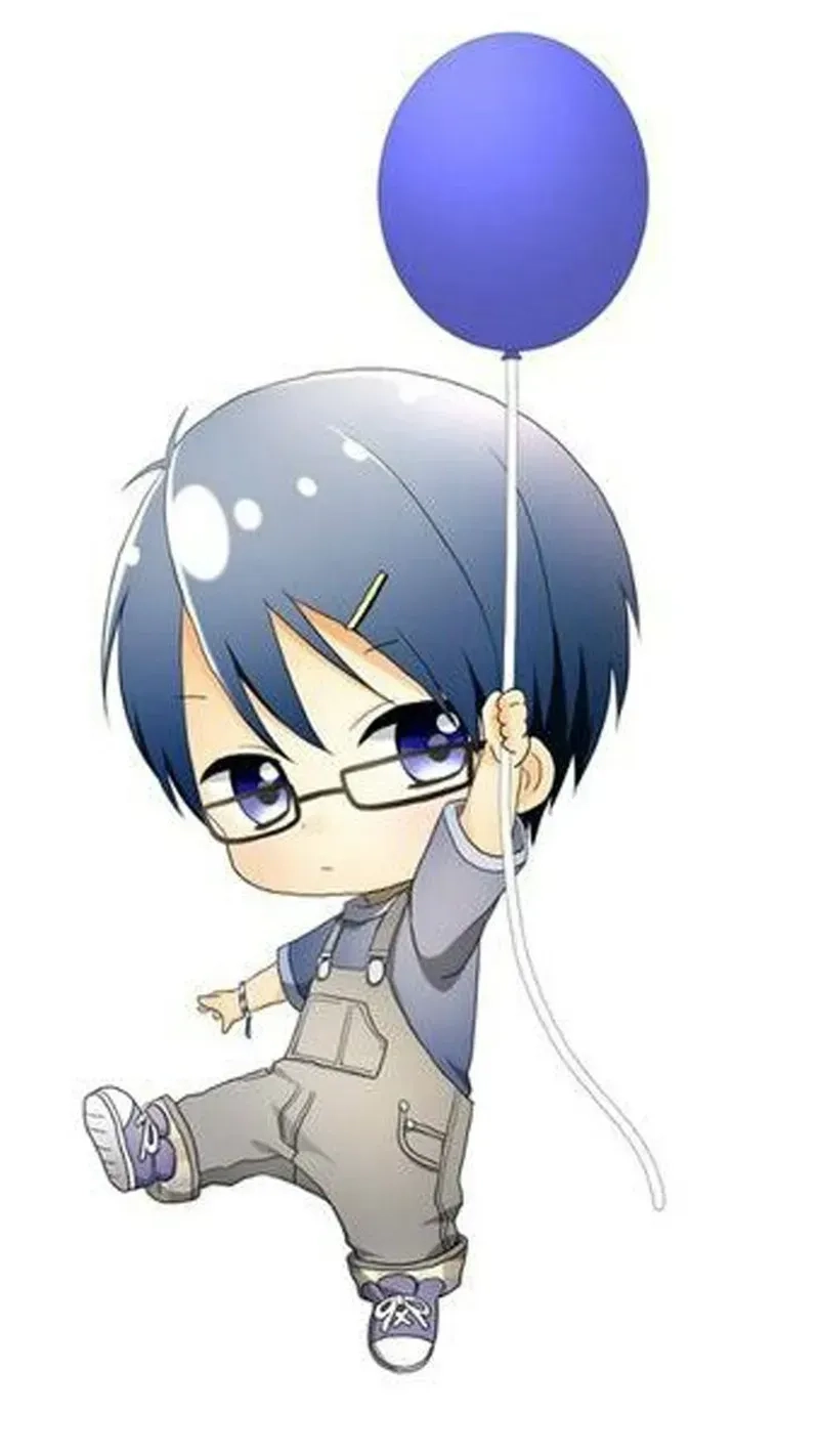 Anime chibi nam ngầu chất lừ thần thái chuẩn nhân vật anime