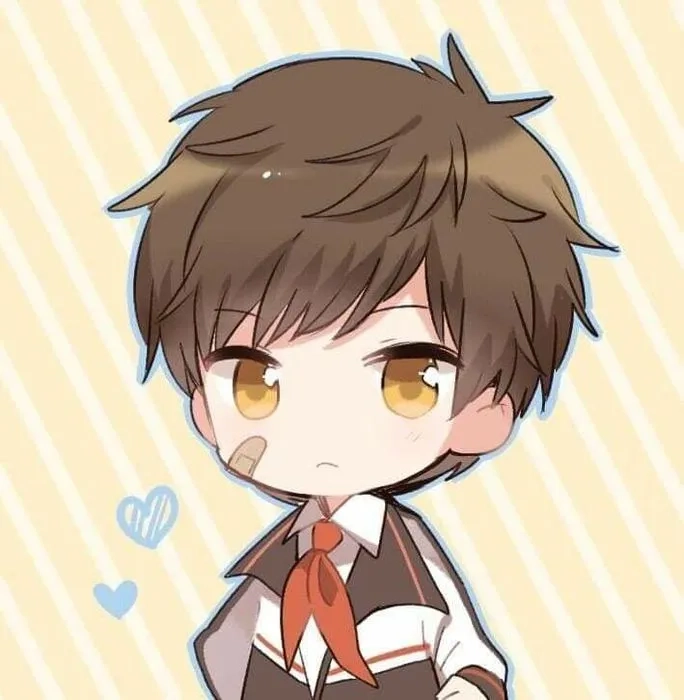 Hình ảnh anime chibi cute nam đáng yêu và dễ thương